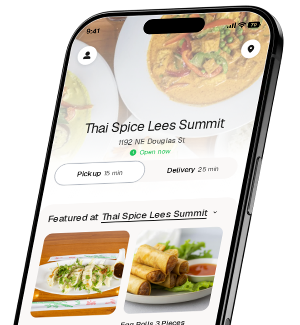 Thai Spice Lees Summit app preview